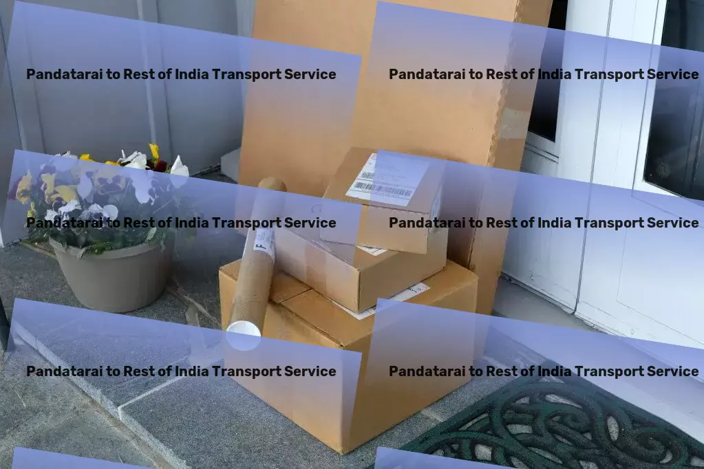 Pandatarai to Rest Of India Courier And Parcel Local goods forwarding services