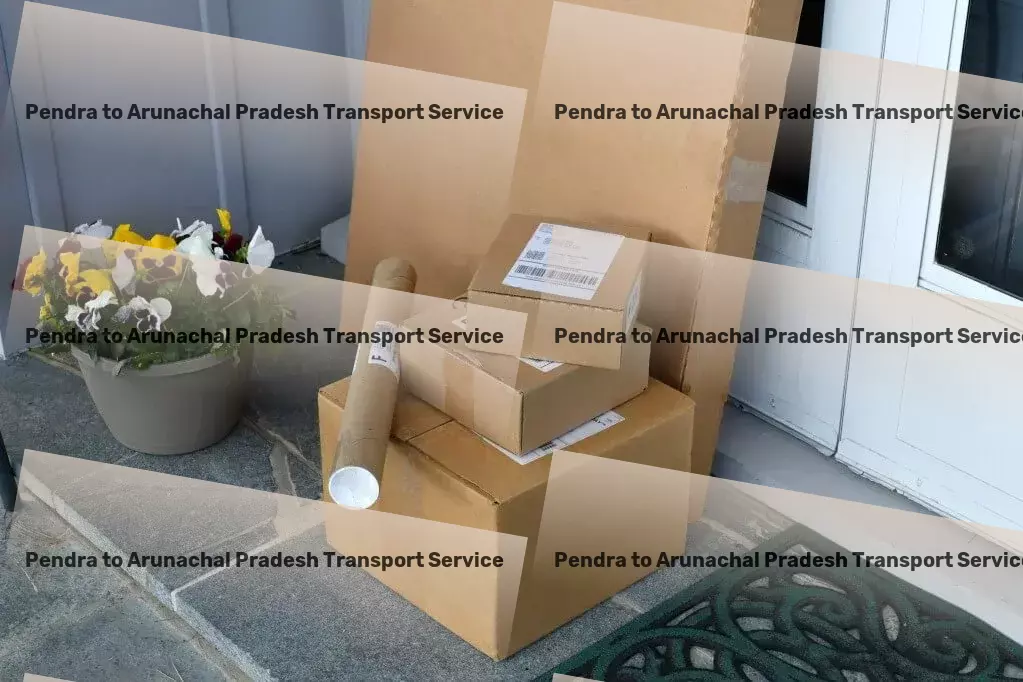 Pendra to Arunachal Pradesh Luggage Courier Fast goods shipping solutions